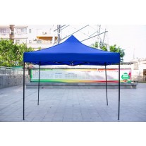 3X3M Folding Gazebo Outdoor Marquee Pop Up Navy Blue