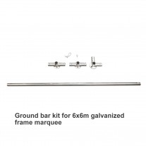 Ground Bar Kit For 6 X 6m Galvanized Frame Marquee