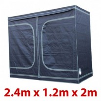 Reflective Hydroponics Grow Tent 2.4mx1.2mx2m