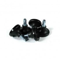 Black Office Chair Glides - Set of 5