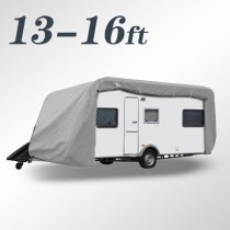 Pre-display Premier Caravan Cover for Caravans 13 - 16ft 487x271x259cm Oxford 300D 