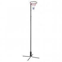 240 - 305cm Adjustable Netball Goal Ring/Hoop with Stand for Kids Basketball Net 