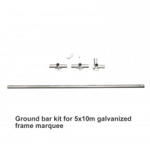 Ground Bar Kit For 5m X 10m Galvanized Frame Marquee