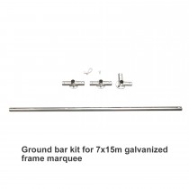Ground Bar Kit For 7 X 15m Galvanized Frame Marquee