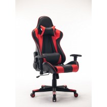 High Back 180 degrees tilt Ergonomic Gaming Office Executive Racing Chair Seat - Red