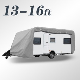 Pre-display Premier Caravan Cover for Caravans 13 - 16ft 487x271x259cm Oxford 300D 