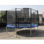 14FT Trampoline with Safety Net and Ladder 