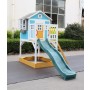 Outdoor Wooden Warrigal Kids Play Cubby House Sandpit Slide 2106