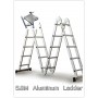 5.8M Multi Purpose Adjustable Aluminum Ladder W/T Workshelf