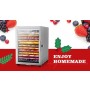 Stainless Steel Homemade Jerky Fruit Veetable Dehydrator Drying Machine 12 trays