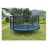 12FT Trampoline Enclosure Set with Safety Net and Ladder