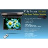 15.4 inch Flip Down Roof Monitor with Dome Light Infrared