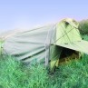 Single Camping Deluxe Dome Canvas Swag Tent 